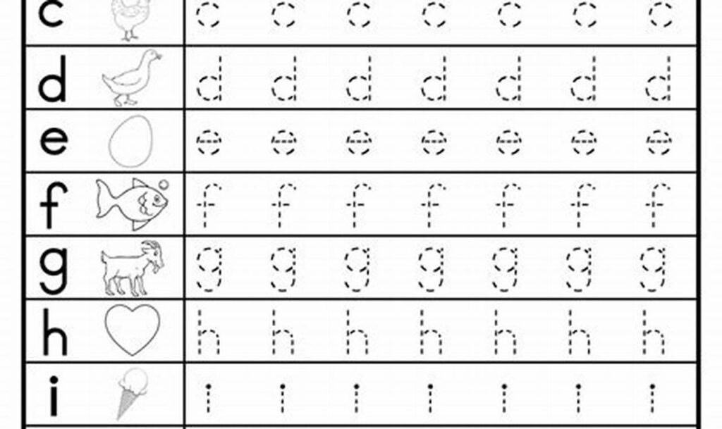 Free Lowercase Letter Tracing Sheets: Download & Learn!