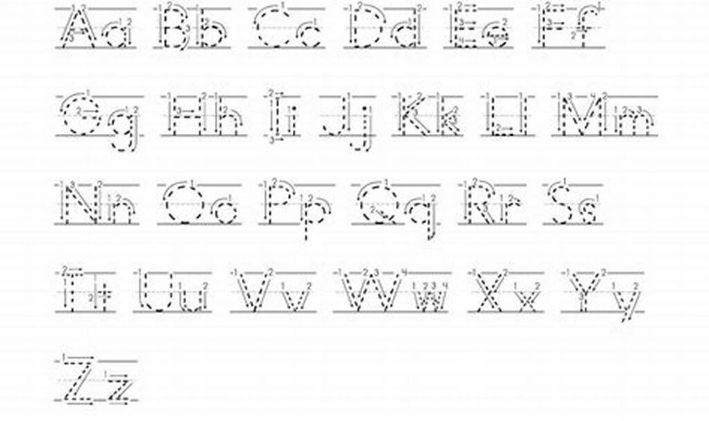 Free Alphabet Tracing with Arrows: Print & Learn Today!