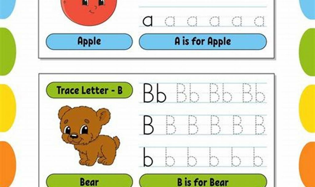 Free Fun: Alphabet Tracing Sheets for Early Years Printables
