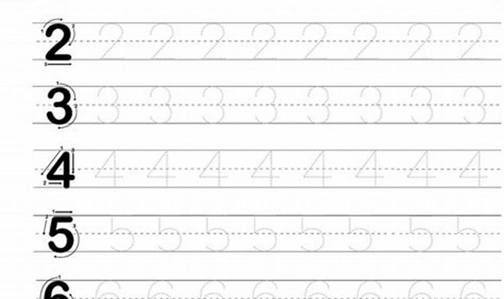 Fun Free Printable Alphabet and Number Tracing for Kids Learning