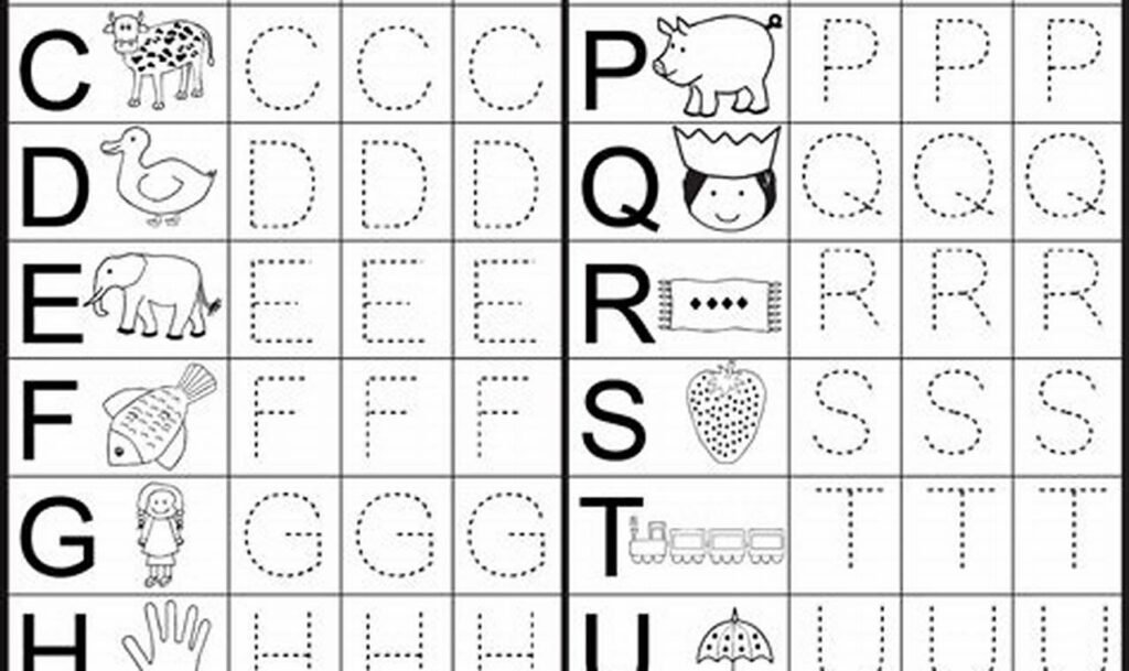 Fun Alphabet Tracing Activities for 5 Year Olds!