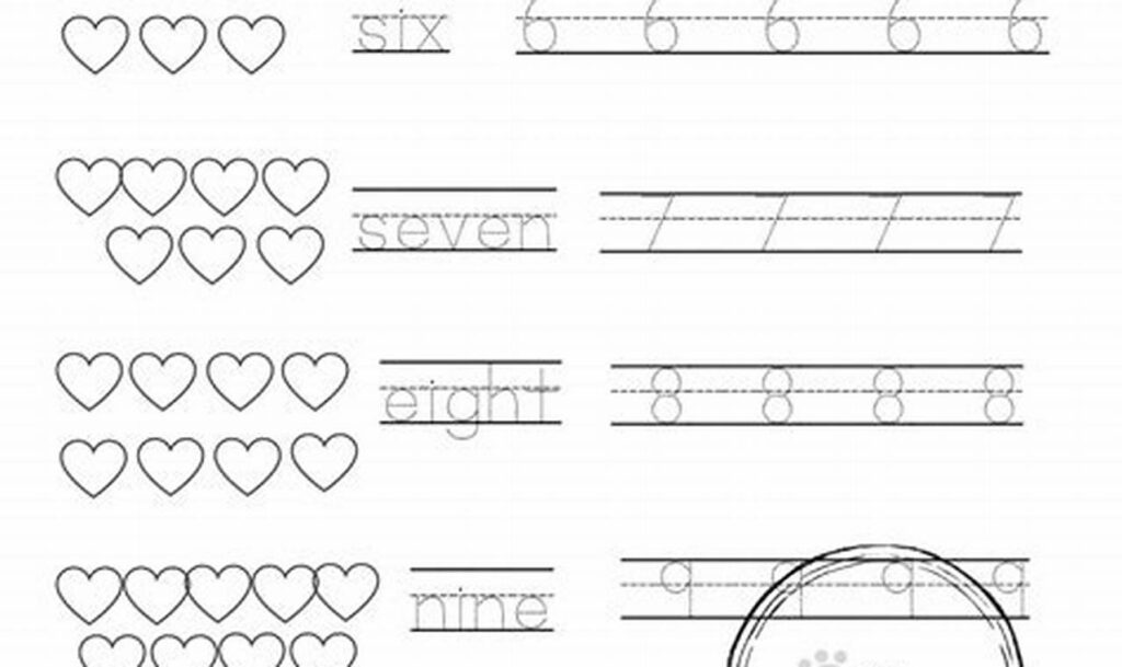 Free & Easy Valentine Tracing Worksheets (Printable!)