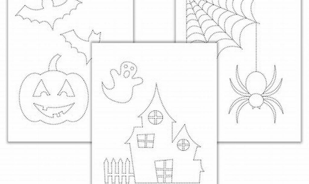 Free Halloween Tracing Sheets PDF: Spooky Fun!