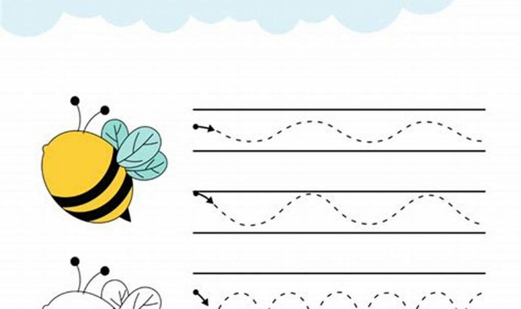 Free Curved Line Tracing Sheets: Kids' Skill Builder