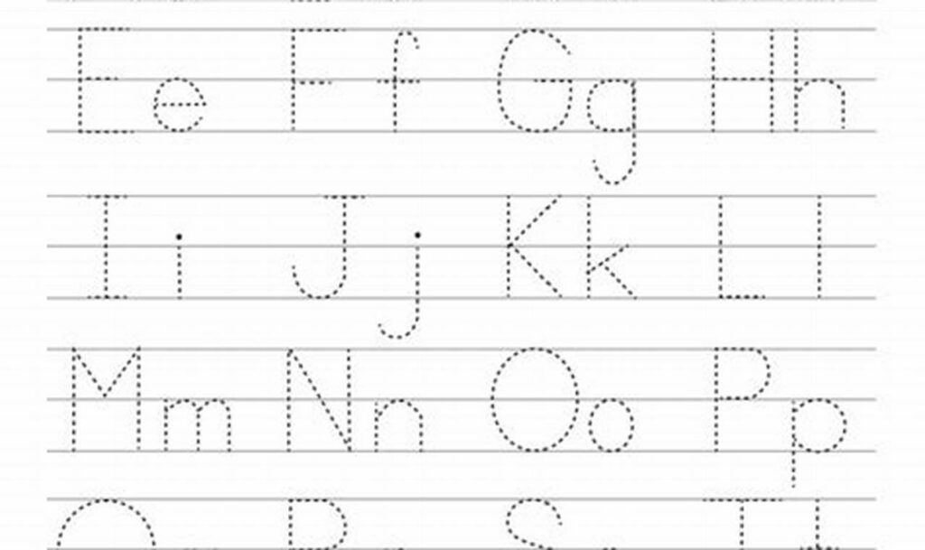 Free Simple Alphabet Tracing Worksheet PDF: Fun Learning!