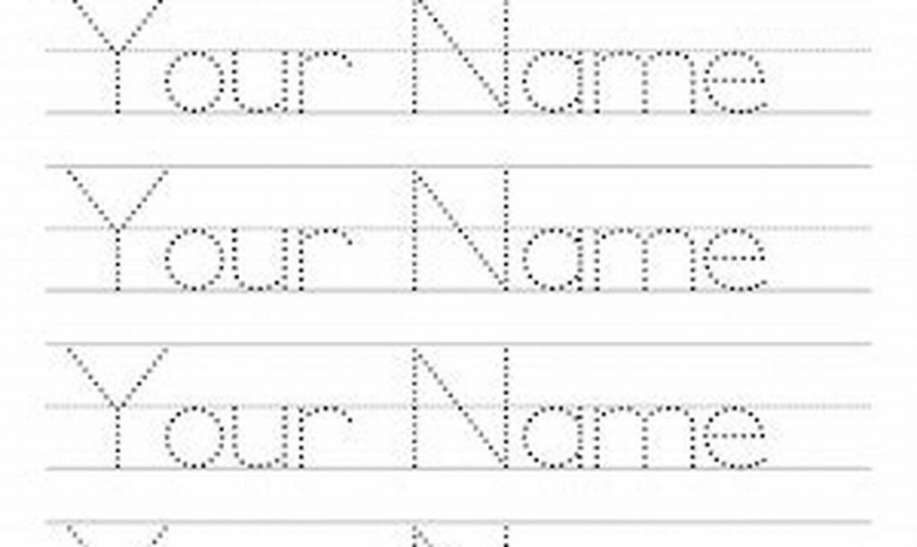 Boost Skills: Free Custom Name Tracing Generator Sheet Now!