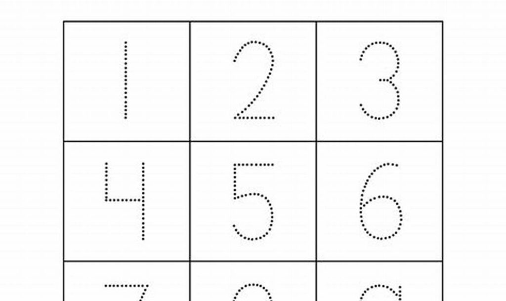 Free: Tracing Numbers 1-10 with Pictures - Fun Practice!