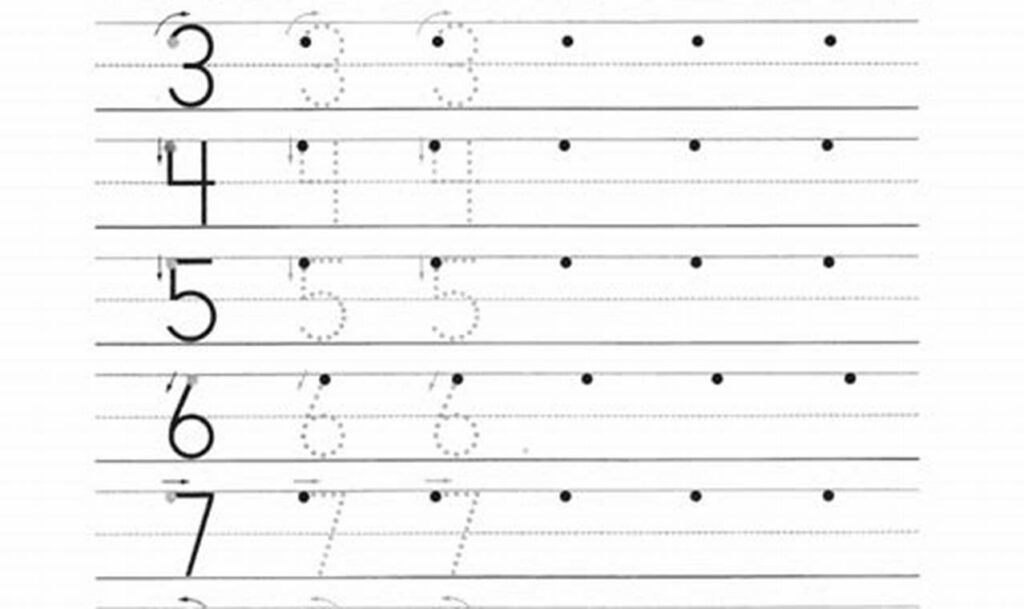 Learn to Trace: 0-10 Numbers with Guiding Lines & More!