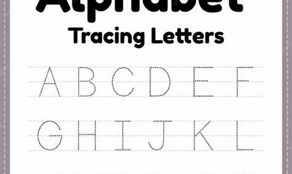 Free Kindergarten Tracing Worksheets: Handwriting Practice!