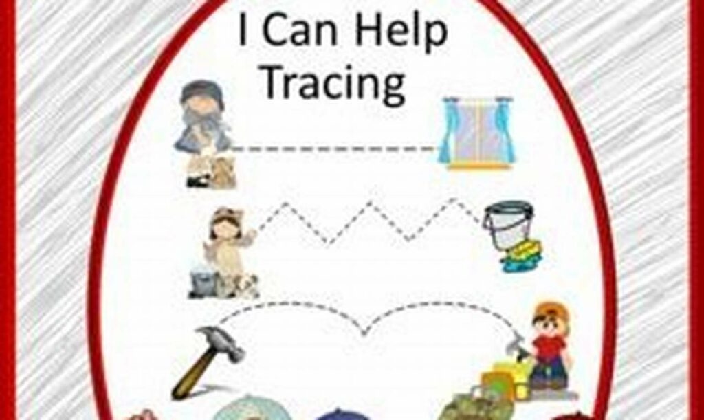 Free Distance Learning Tracing Worksheets Online: Skills!
