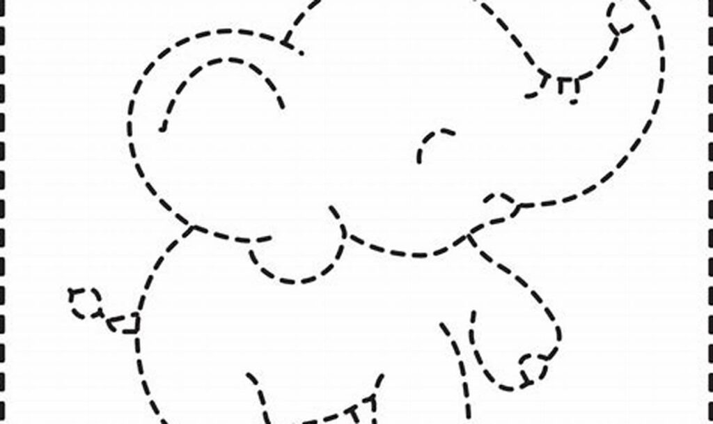 Boost Fine Motor: Animal Outline Tracing for Toddlers
