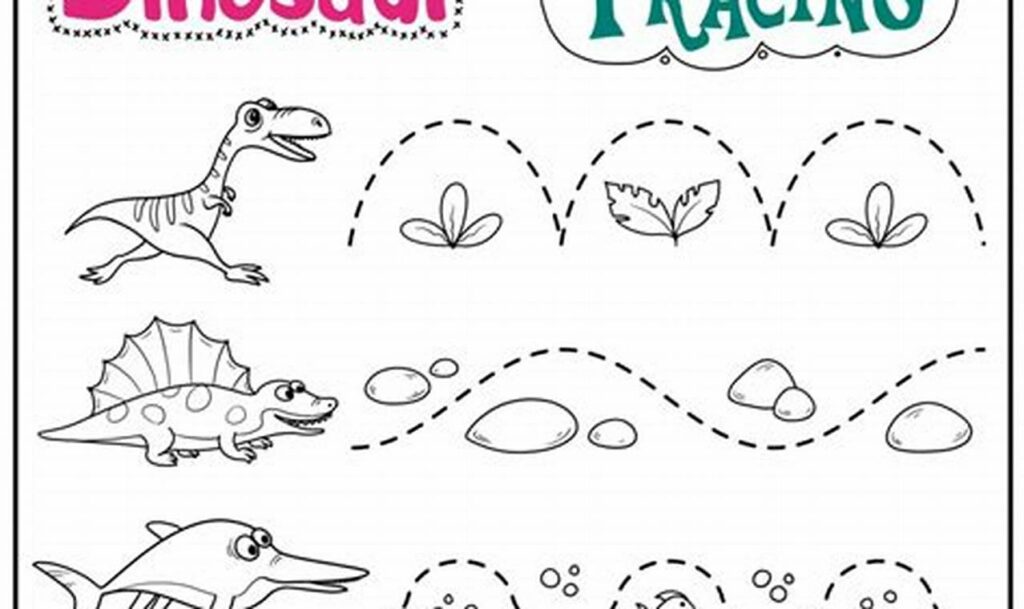 Animal Fun: Trace Worksheets for Toddlers to Print & Learn