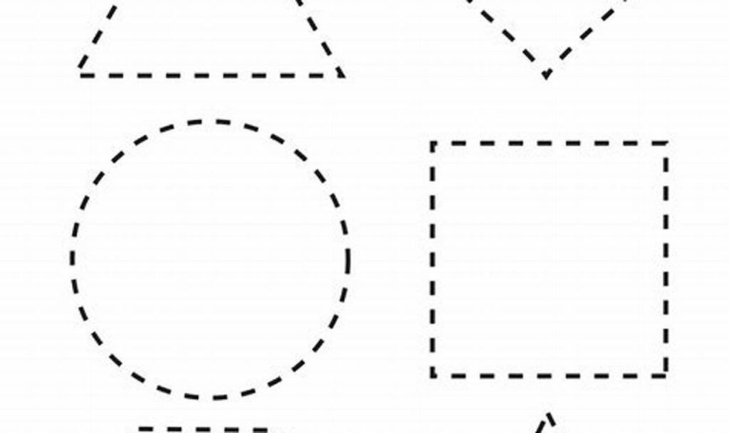 Easy Tracing Shapes for 3 Year Olds PDF Simple Fun!