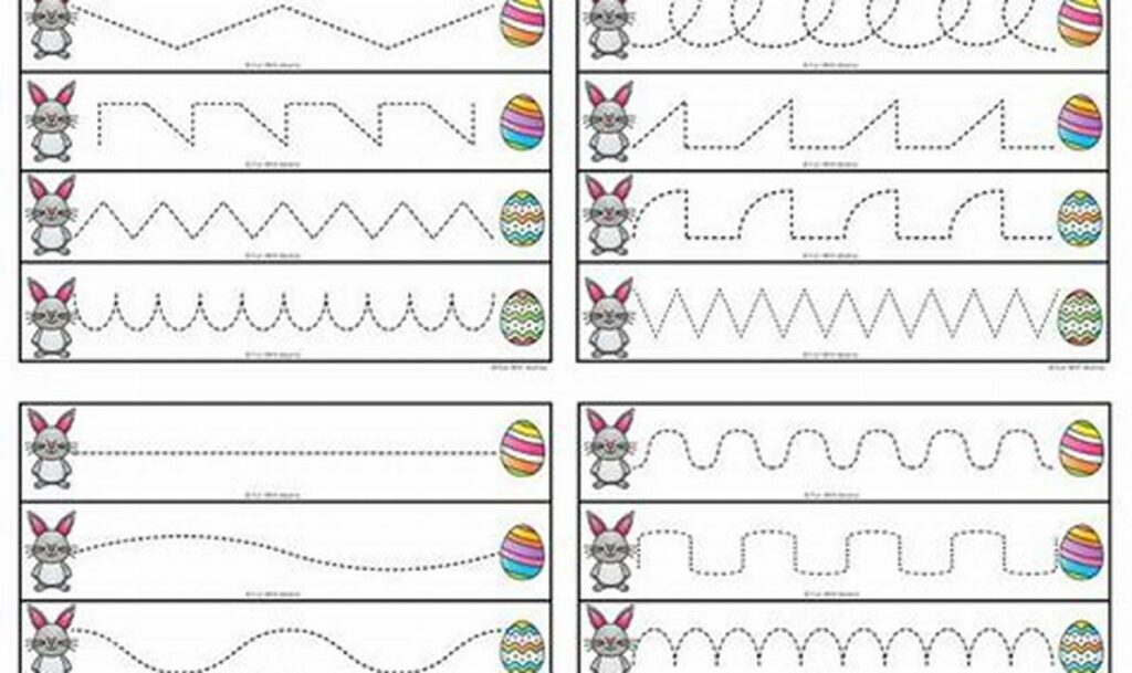 Fun Easter Tracing for 3 Year Olds: Fine Motor Skills!