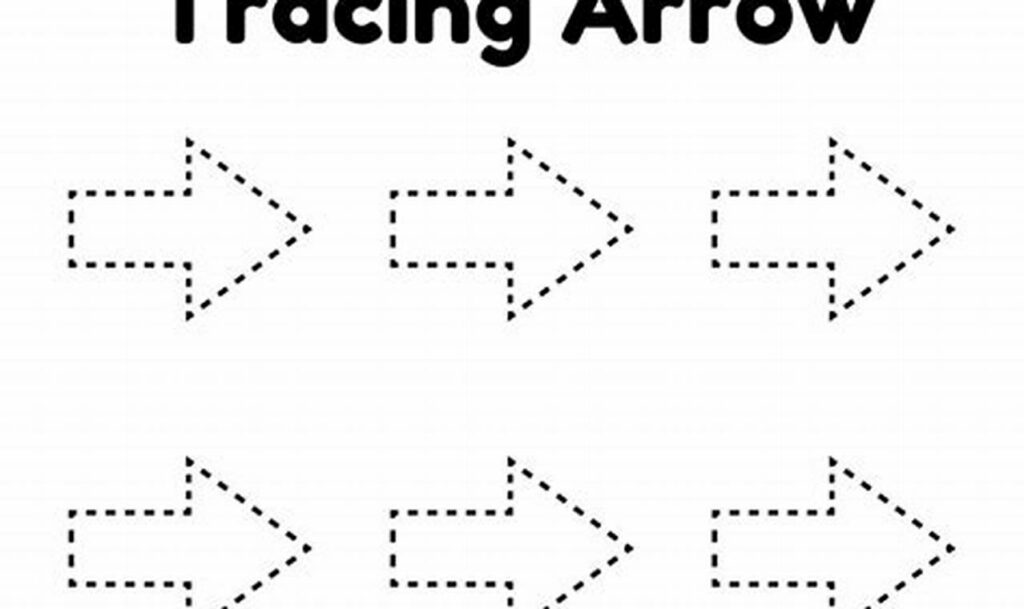 Free Tracing Worksheets with Arrows for Beginners: Fun Practice!