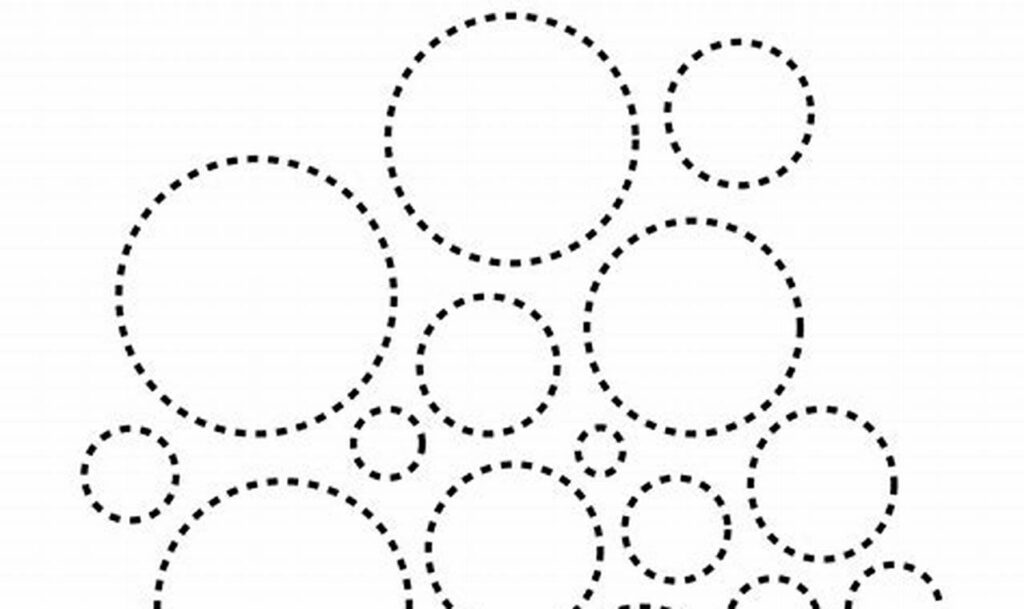 Learn & Trace: Circle Tracing for Young Children - Fun!