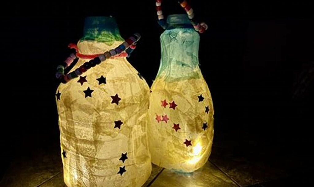 Free Camping Lantern Tracing for Kids: Fun Printable