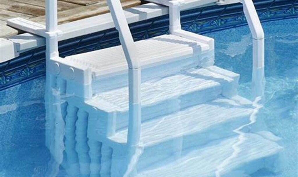 swimming pool ladder tracing for toddlers summer