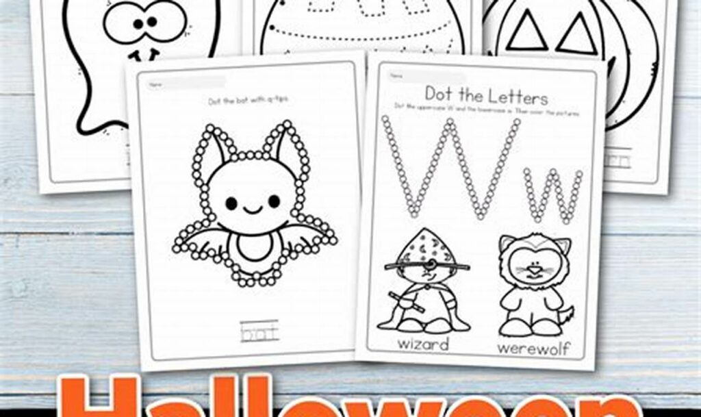 Free Ghost Tracing: Halloween Fun Fine Motor Printables!