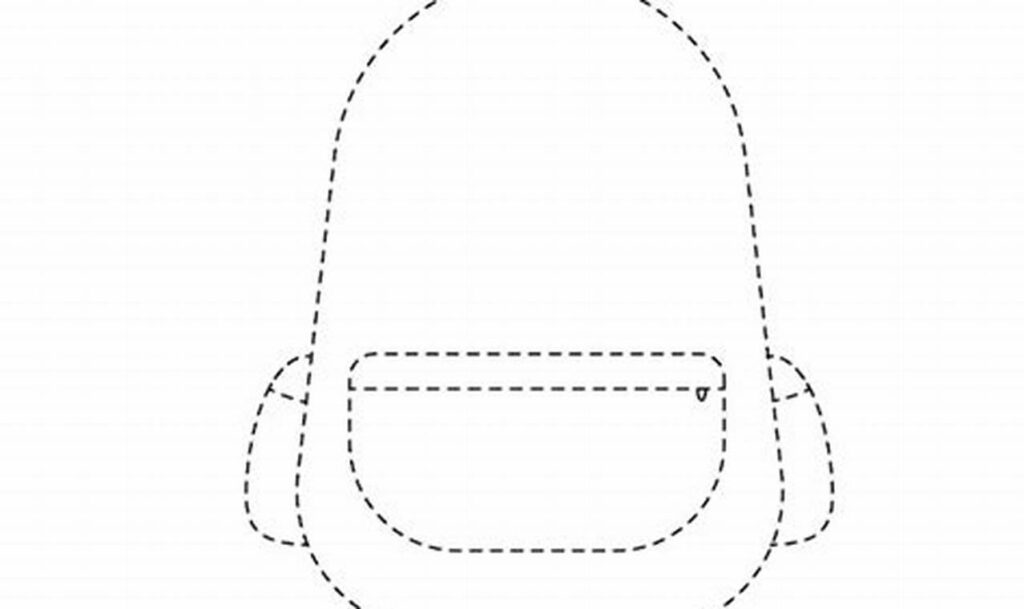Free Backpack Zipper Tracing for Young Learners: Fun!
