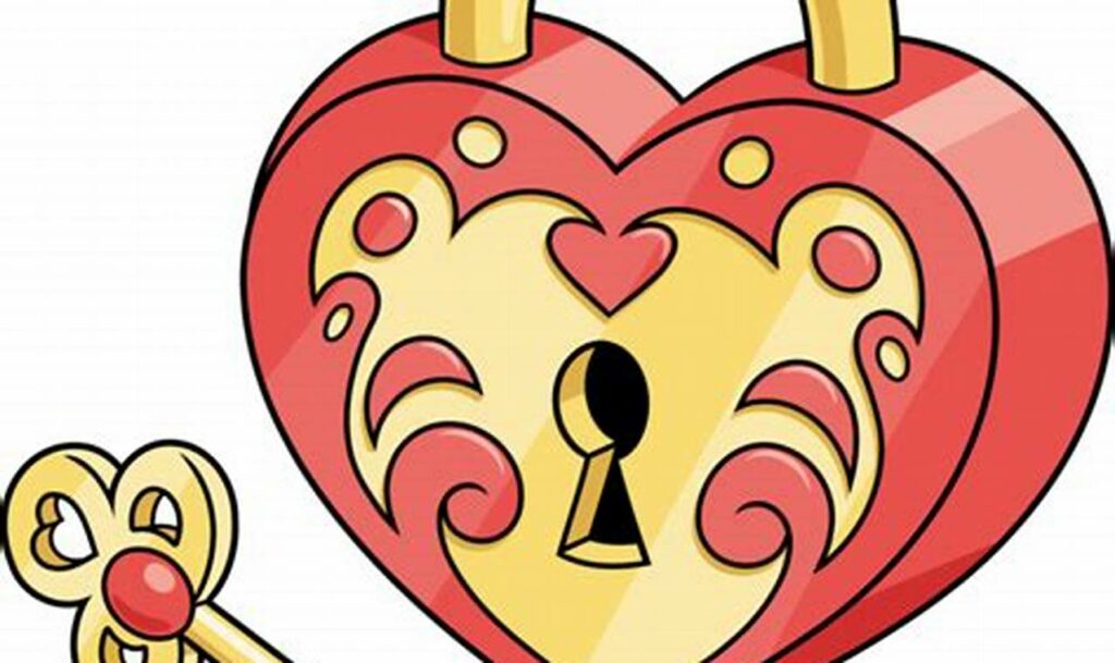 heart locket tracing for toddlers