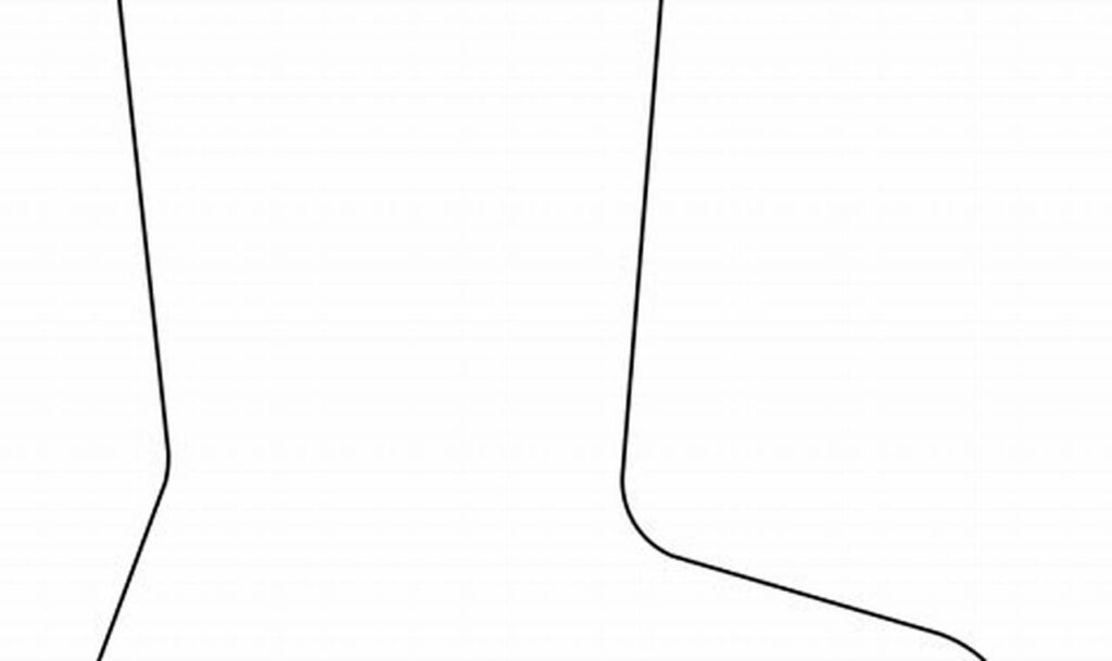 Fun Rain Boot Outline Tracing for Toddlers: Free Printable!