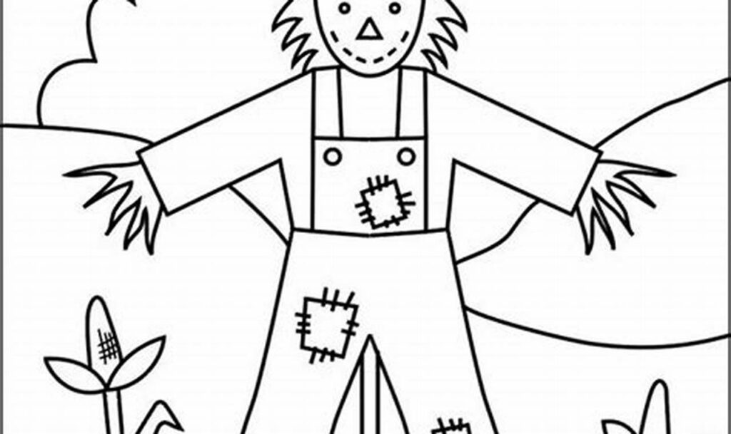 Fun Fall: Scarecrow Tracing Printables - Easy!