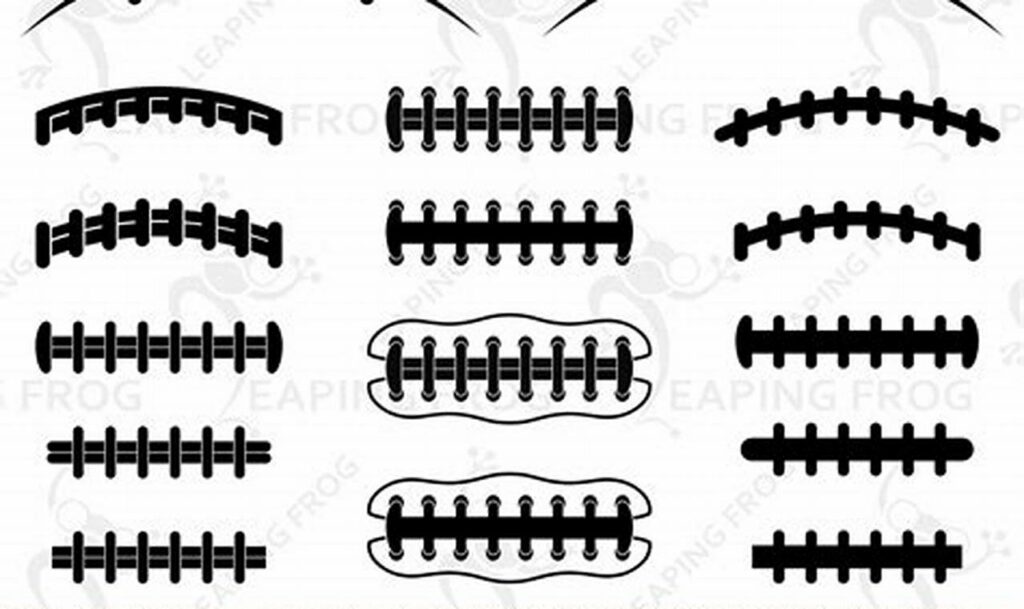 Fun Football Laces Tracing for Toddlers: Practice Skills!