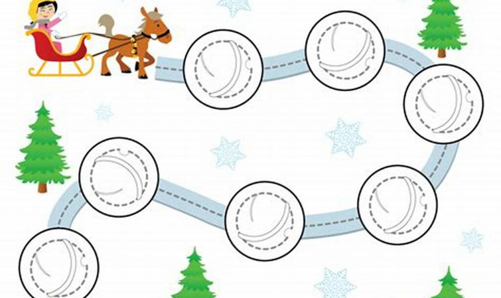 Free Bell Jingle Tracing Fun for Toddlers! Printables