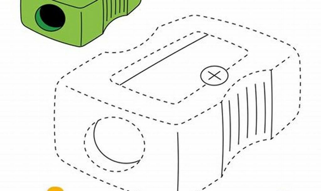 Free Pencil Sharpener Tracing for Kids: Fun Printables!