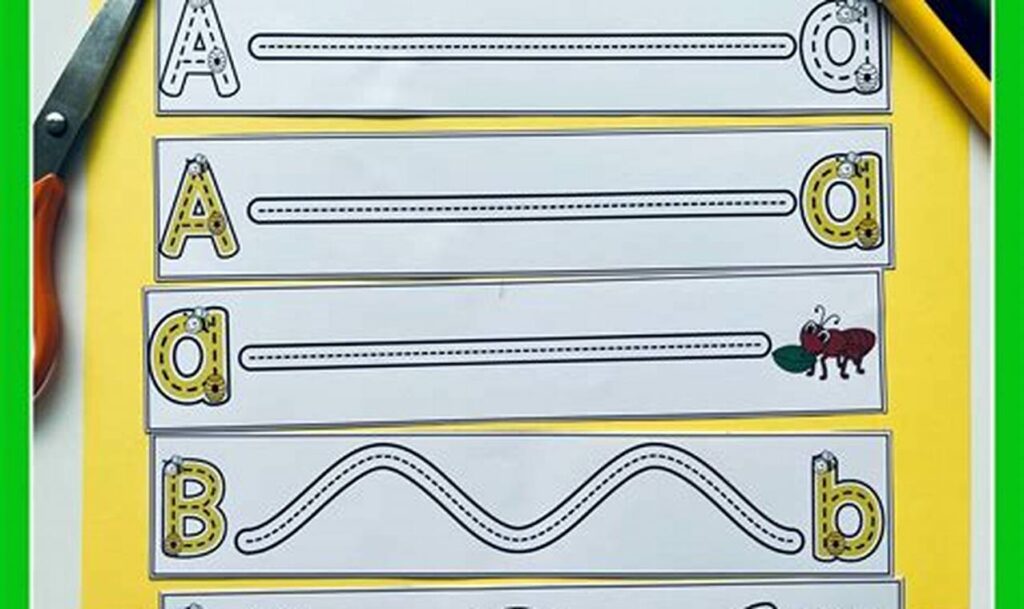 Fun Bug Tracing for Young Children: Skills Builder!