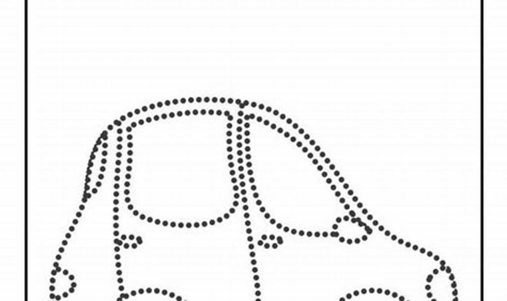 Free Car Tracing Pages: Easy Transportation for Toddlers Fun!