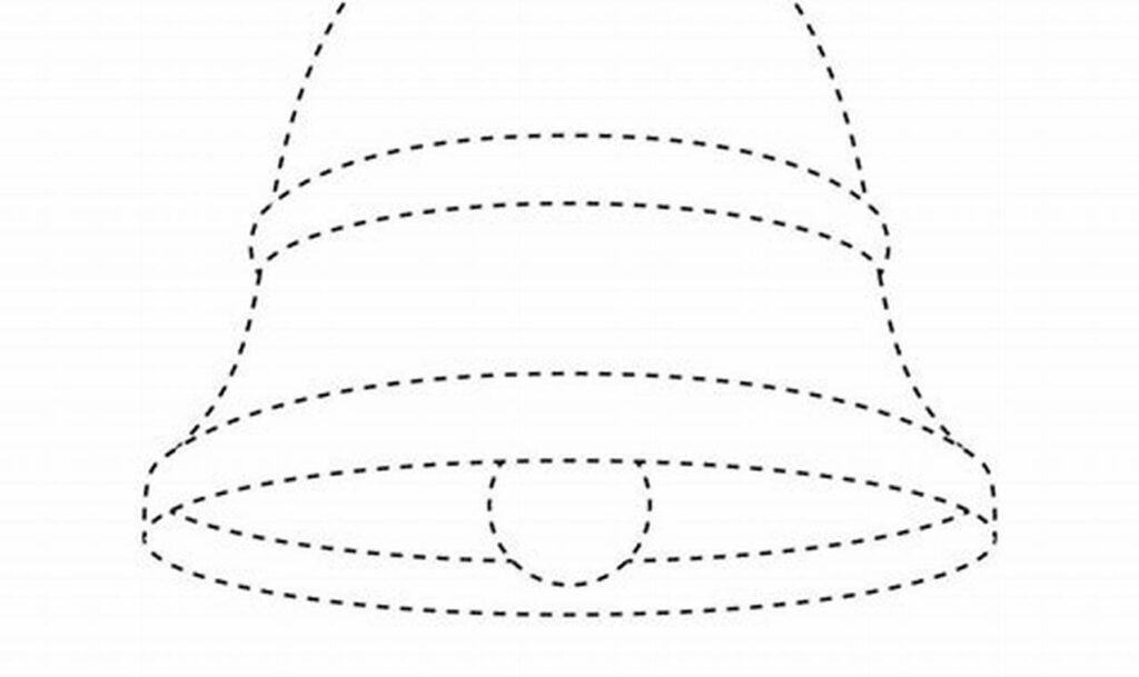 Free Bell Clapper Tracing for Kids: Fun Shapes!