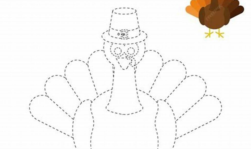 Fun Turkey Body Tracing for Kids: Fall Fun!