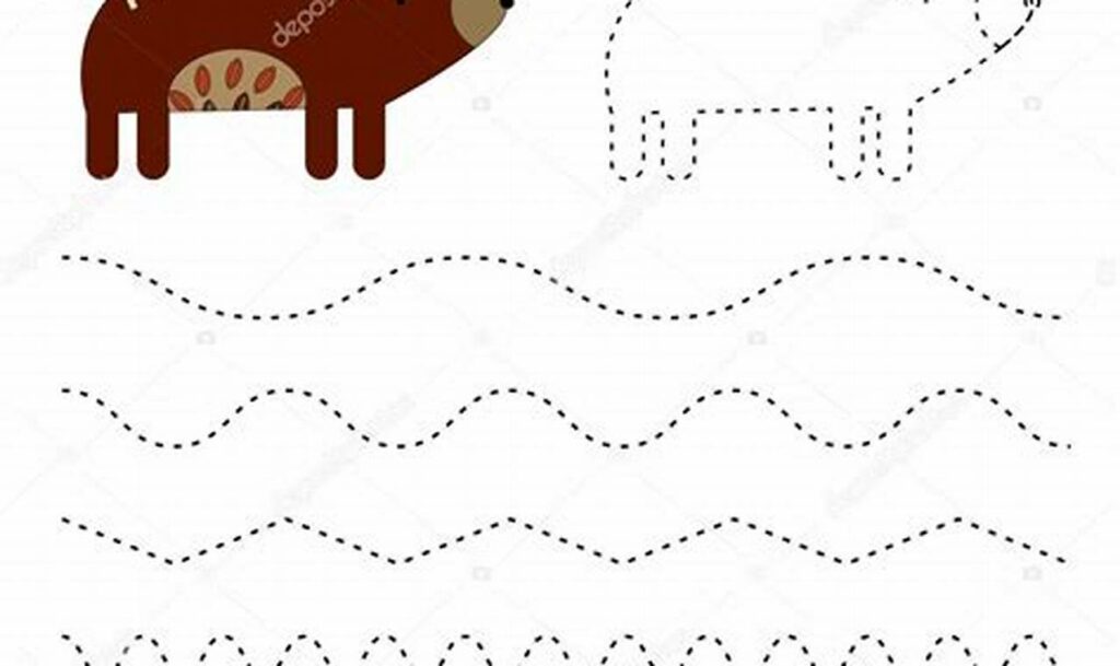 Trace & Learn! Forest Animal Tracing for Fine Motor Skills Fun