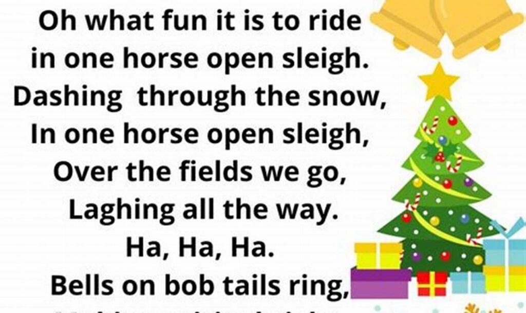 bell jingle tracing for kids musical