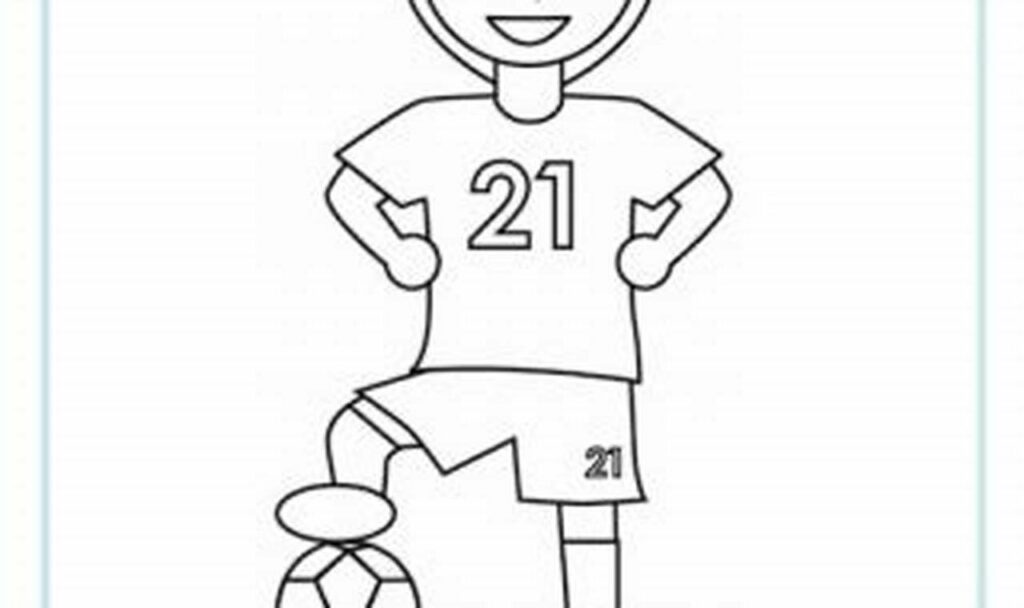soccer goal tracing for young learners sports