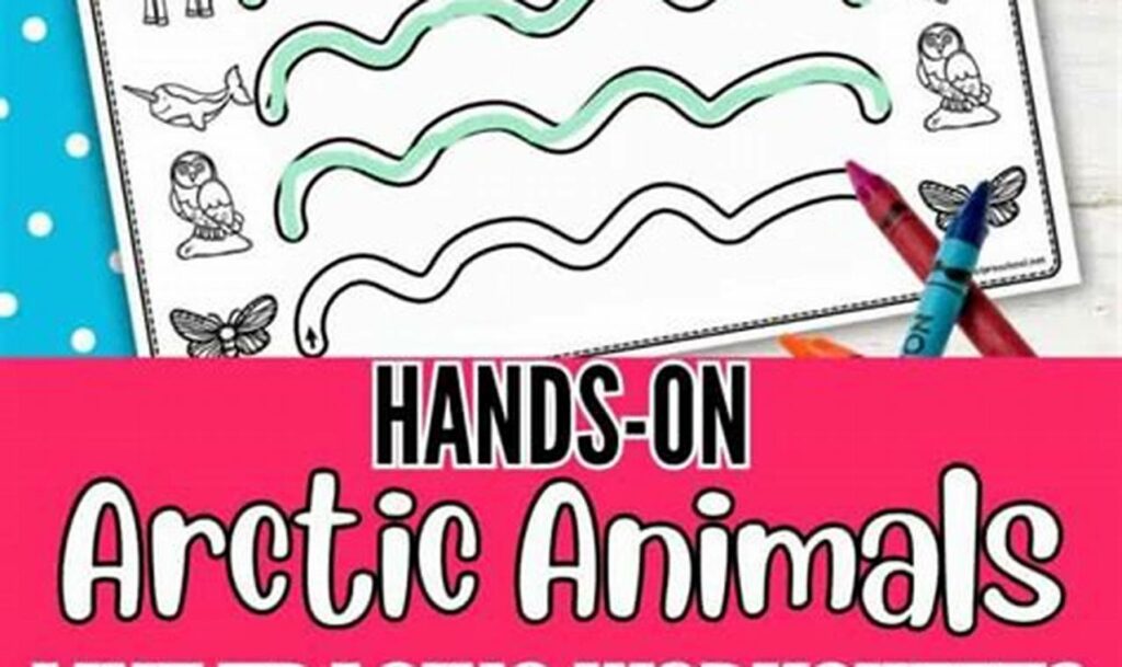 Fun Arctic Animal Tracing for Kindergarteners Made Easy!