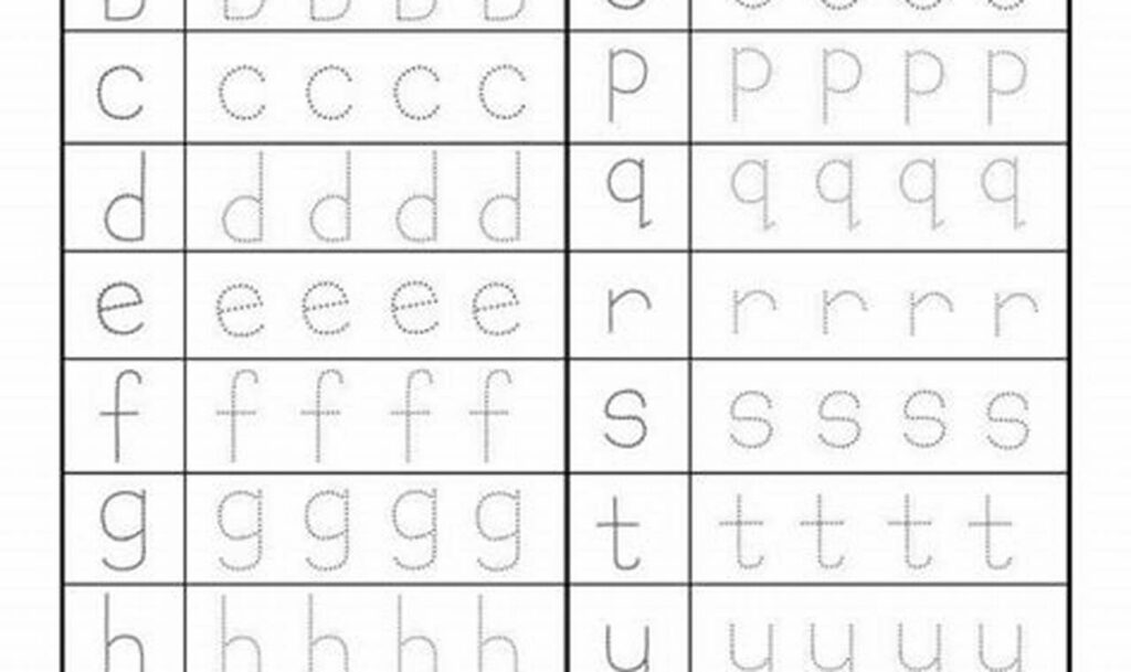 Fun Lowercase Letter Tracing: Kindergarten Skills