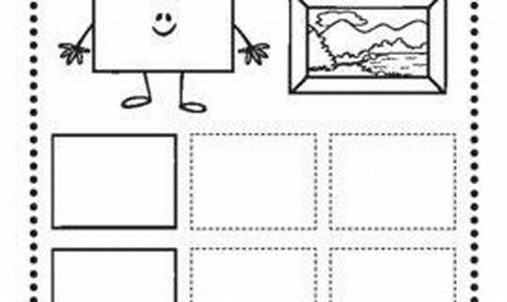 Easy Rectangle Tracing for Young Children: Fun &amp; Learning