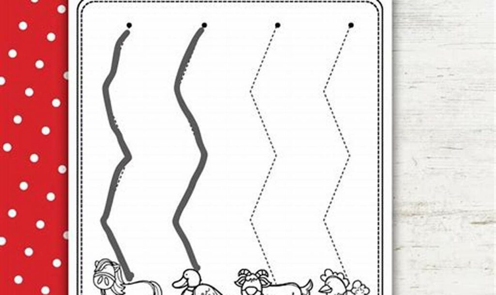 Boost Fine Motor Skills: Zig Zag Line Tracing for Coordination Fun!
