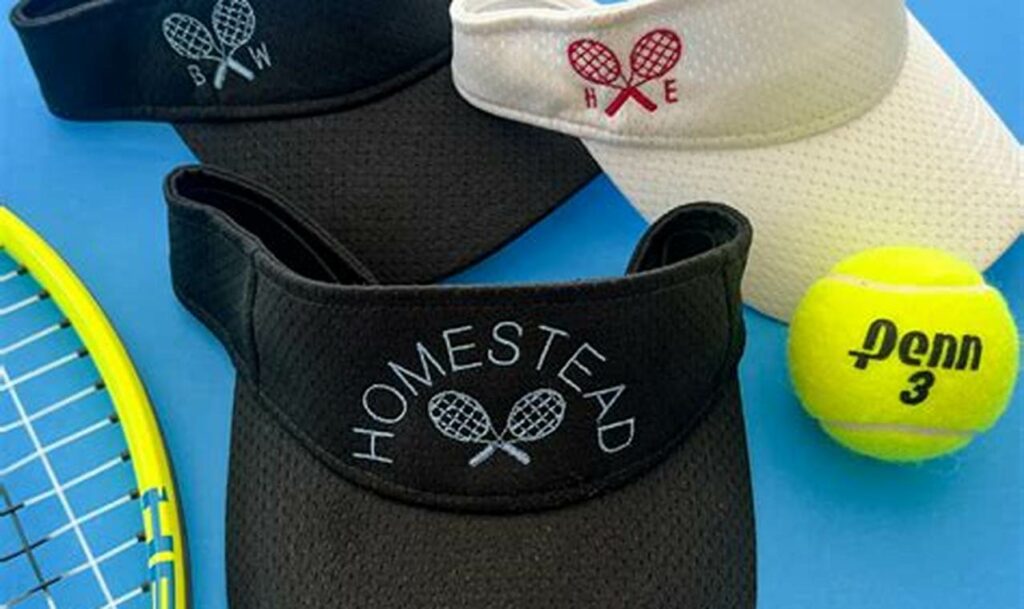 Free Tennis Visor Tracing: Fun for Young Learners!