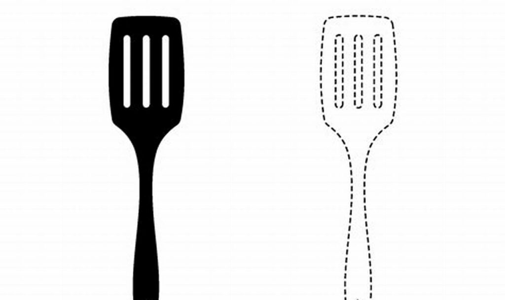 Free BBQ Spatula Tracing: Fun Kids' Outlines!