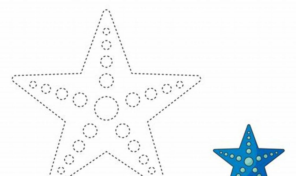 Fun Starfish Arm Outline Tracing for Kids: Easy Printables!