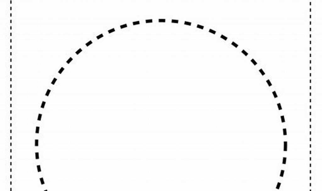circle tracing worksheets for toddlers large
