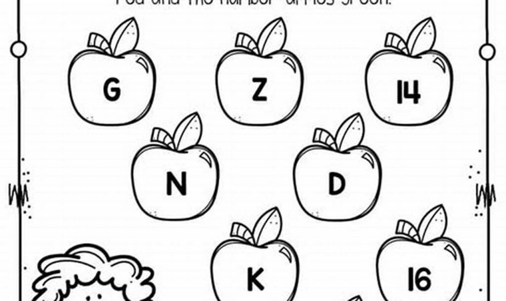 Fun Apple Picking Tracing Activities for Kids (Printable)