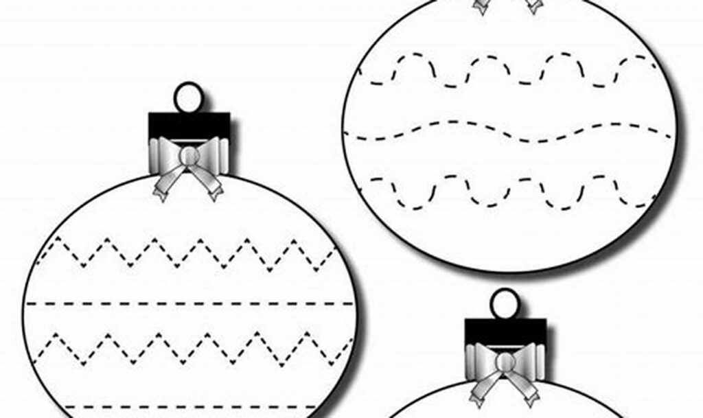 Festive Fun: Ornament Tracing Activities for Kids Holiday!