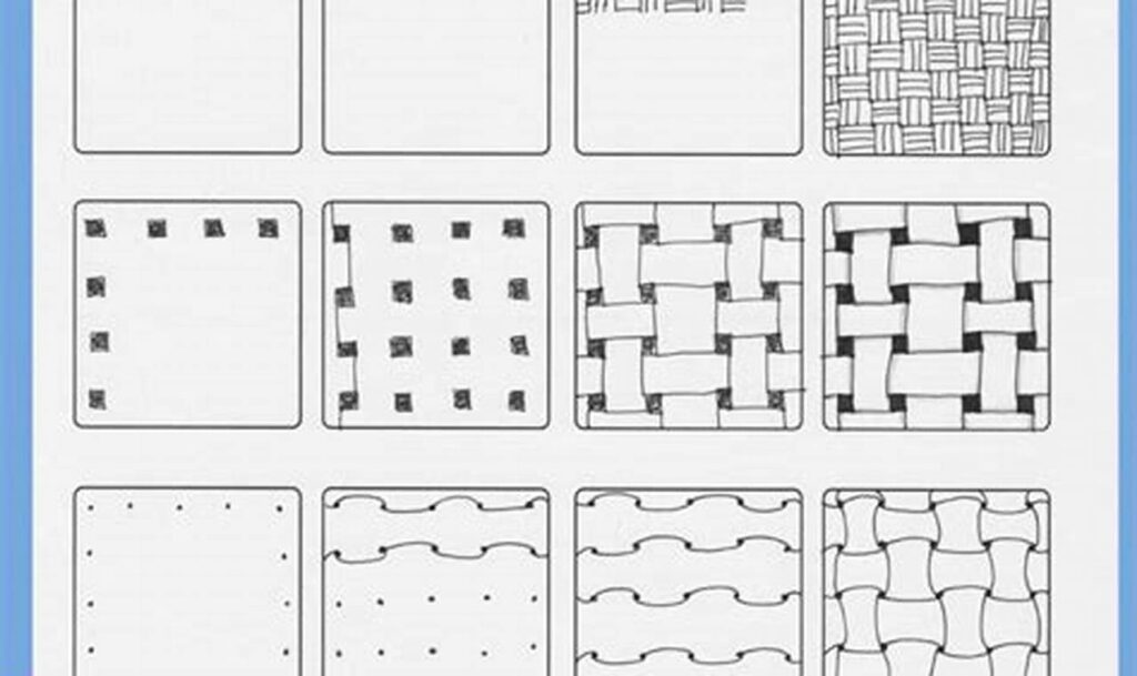 basket weave tracing for young learners patterns