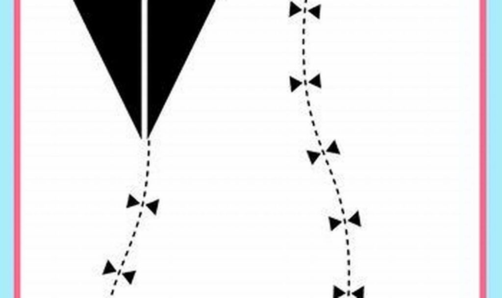 Fun Kite Tail Tracing: Skills for Young Learners