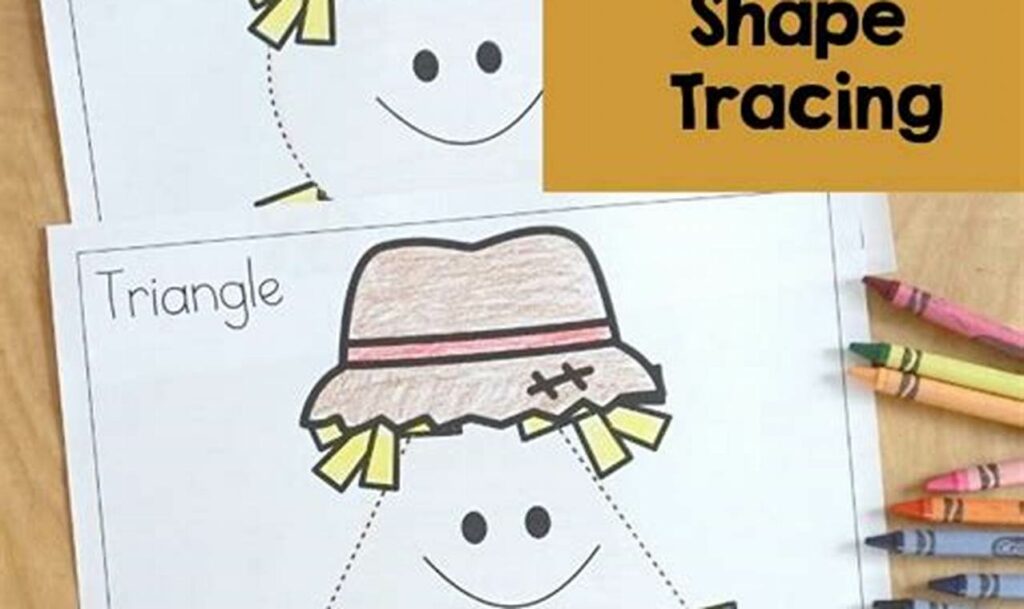 Free Scarecrow Tracing Printables: Fall Fun For Kids!